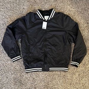 H&M bomber jacket varsity jacket size L.